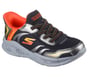 Skechers Slip-ins: Meteor-Lights - Brisk-Beams, ZWART / ZILVER, full image number 3