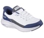 Skechers Slip-ins: Contour Foam - Cozy Fit, WHITE / NAVY, full image number 3