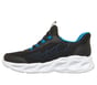 Skechers Slip-ins S-Lights: Thermo Flash 2.0 - Heat-Brisk, BLACK / BLUE, full image number 4