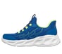 Skechers Slip-ins S-Lights: Thermo Flash 2.0 - Heat-Brisk, BLUE / YELLOW, full image number 4