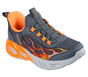 Skechers Slip-ins S-Lights: Thermo Flash 2.0 - Heat-Brisk, CHARCOAL / ORANGE, full image number 1