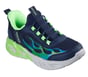 Skechers Slip-ins S-Lights: Thermo Flash 2.0 - Heat-Brisk, NAVY / LIME, full image number 3