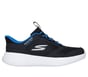 Skechers Slip-ins: GO RUN 400 V.2 - Turbo-Brisk, BLACK / ROYAL BLUE, full image number 0