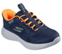 Skechers Slip-ins: GO RUN 400 V.2 - Turbo-Brisk, NAVY / ORANGE, full image number 1