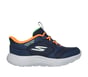 Skechers Slip-ins: Dyna-Lite - Turbo-Brisk Buddies, NAVY / ORANGE, full image number 0