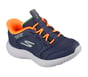 Skechers Slip-ins: Dyna-Lite - Turbo-Brisk Buddies, NAVY / ORANGE, full image number 3