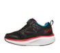 GO RUN Elevate 2.0 - Find My Skechers, BLACK / RED / BLUE, full image number 4
