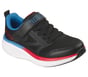 GO RUN Elevate 2.0 - Find My Skechers, BLACK / RED / BLUE, full image number 3