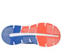 Skechers Slip-ins: Glide-Step Plus - Vista-Lane, BLUE  /  ORANGE, full image number 2