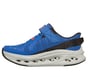 Skechers Slip-ins: Max Cushioning Glide-Step, BLUE  /  BLACK, full image number 4
