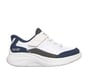 Skechers Slip-ins: Comfy Sprints - Cozy Fit, WHITE / NAVY, full image number 0