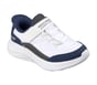 Skechers Slip-ins: Comfy Sprints - Cozy Fit, WHITE / NAVY, full image number 3