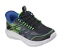 Skechers Slip-ins: Microspec Velocity - Grid-Shift, NOIR / VERT-LIME, full image number 3
