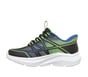 Skechers Slip-ins: Microspec Velocity - Grid-Shift, NOIR / VERT-LIME, full image number 4
