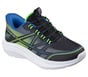 Skechers Slip-ins: Microspec Velocity - Grid-Shift, BLACK / LIME, full image number 3
