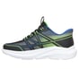 Skechers Slip-ins: Microspec Velocity - Grid-Shift, BLACK / LIME, full image number 4
