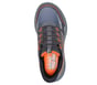 Skechers Slip-ins: Microspec Velocity - Grid-Shift, CHARCOAL / ORANGE, full image number 1