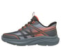 Skechers Slip-ins: Microspec Velocity - Grid-Shift, CHARCOAL / ORANGE, full image number 4