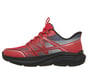 Skechers Slip-ins: Microspec Velocity - Grid-Shift, ROUGE / NOIR, full image number 4
