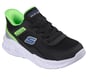 Skechers Slip-ins: Meteor-Lights - Prism Shift, BLACK, full image number 3
