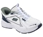 Skechers Slip-ins: Retro-Graph - Breezy-Pacer, WHITE / NAVY, full image number 3