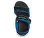 S-Lights: Sola Glow Sandal - Camo Brights, NEGRO / AZUL, full image number 1