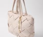 Pearl Lock And Key Bag Charm, GOLD, full image number 2