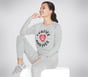 BOBS Furever Cozy Pullover Shirt, GRAY, full image number 2