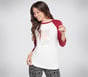 BOBS My BFF Baseball Tee, WHITE, full image number 0