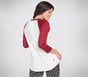 BOBS My BFF Baseball Tee, WHITE, full image number 1