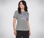 BOBS OMD BFF Ringer Tee, GRAY, full image number 0