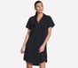 Commuter Short Sleeve Dress, NOIR, full image number 0