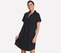 Commuter Short Sleeve Dress, NOIR, full image number 3
