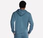 SKECHCLOUD Elevate Hoodie, BLAU / GRAU, full image number 1