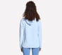 GO WALK Everywhere Tunic Hoodie, ARGENT / BLANC / BLEU, full image number 1