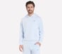 HARRY KANE SKECHCLOUD ELEVATE HOODIE, BLEU / ARGENT, full image number 0