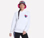 Jason Naylor: Love Pullover Hoodie, WHITE, full image number 4