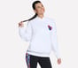 Jason Naylor: Love Pullover Hoodie, WHITE, full image number 6