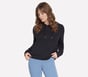 Cozy Luxe Hoodie, BLACK, full image number 0