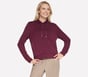 Cozy Luxe Hoodie, BOURGOGNE / ROSE, full image number 0