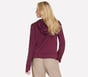 Cozy Luxe Hoodie, BOURGOGNE / ROSE, full image number 1