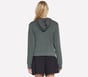 Cozy Luxe Hoodie, GREEN / BLACK, full image number 1