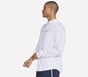Hoops Long Sleeve Hoodie, WHITE, full image number 4