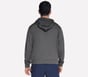 SkechTech Fleece Pace Hoodie, CHARCOAL, full image number 1