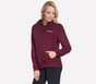 Skechers Signature Hoodie, BORDÓ / RÓZSASZÍN, full image number 2