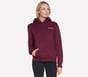 Skechers Signature Hoodie, BORDÓ / RÓZSASZÍN, full image number 3