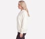Skech-Sweats Fleece Graphic Hoodie, BLANC CASSÉ, full image number 2