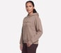 Skech-Sweats Fleece Graphic Hoodie, TAUPE / BRUN, full image number 2