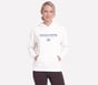 Skech-Sweats Fleece Graphic Hoodie, WHITE, full image number 0