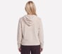 Cozy Luxe Velour Hoodie, BEIGE, full image number 1
